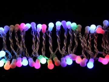 Светодиодные шарики LED-BS17-RGB быстрое переключение.