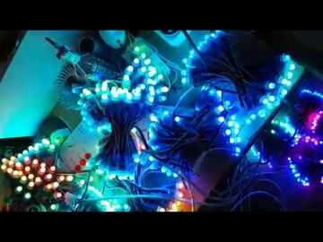 Контроллер T1000. Напряжение питания 5 Вольт. 256 оттенков на каждый цвет.